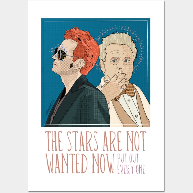 The stars are not wanted now Wall Art by marv42